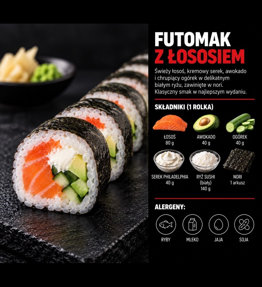 Futomak z Łososiem