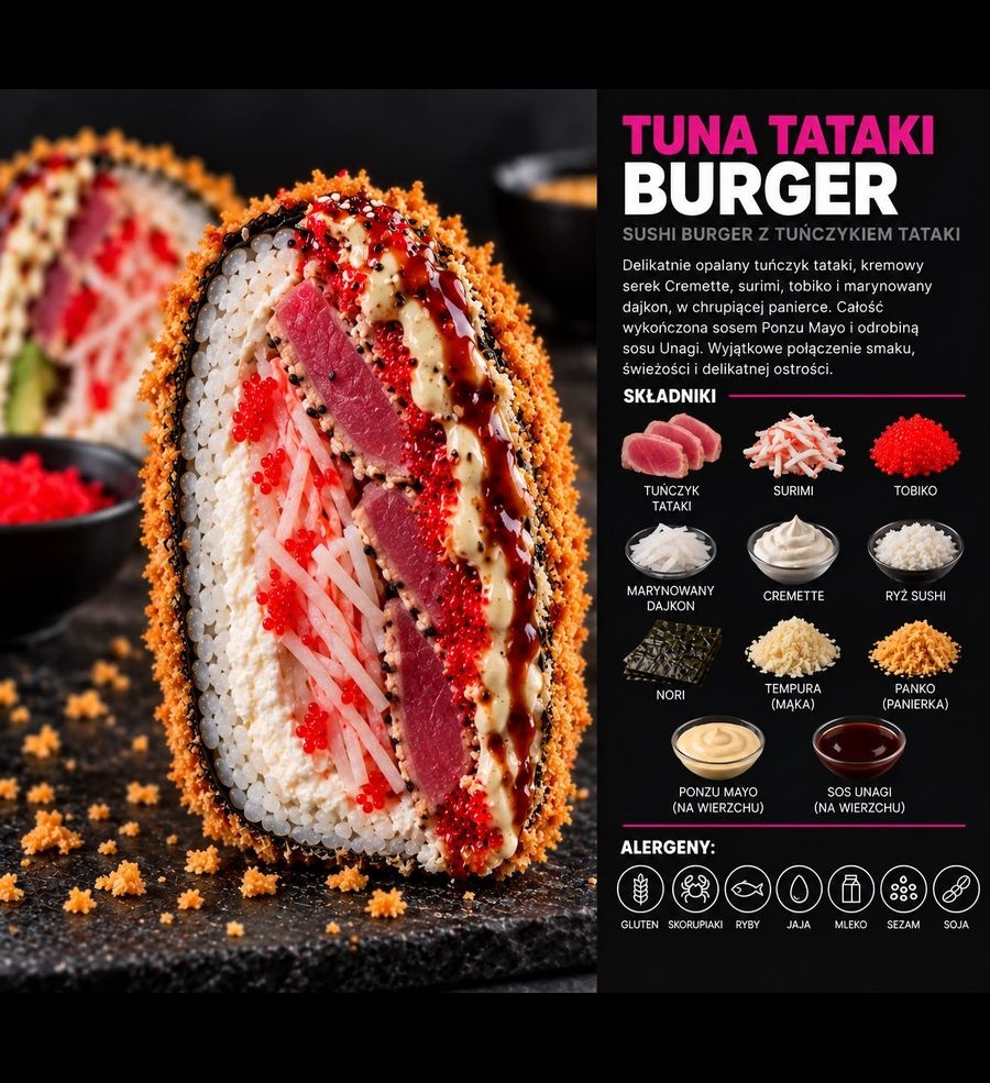 Tuna Tataki Burger